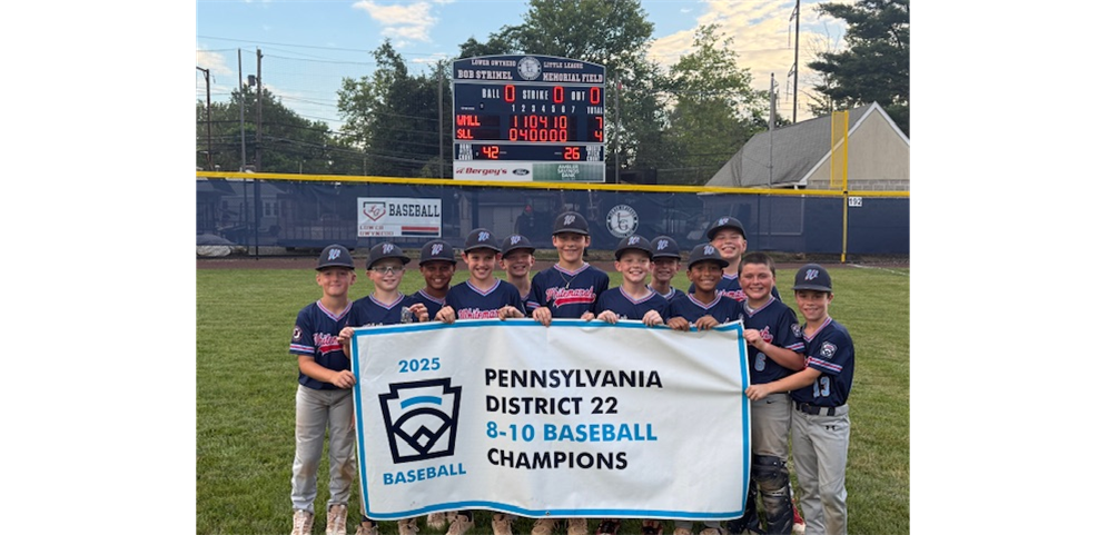 2025 8-10 District 22 Champions