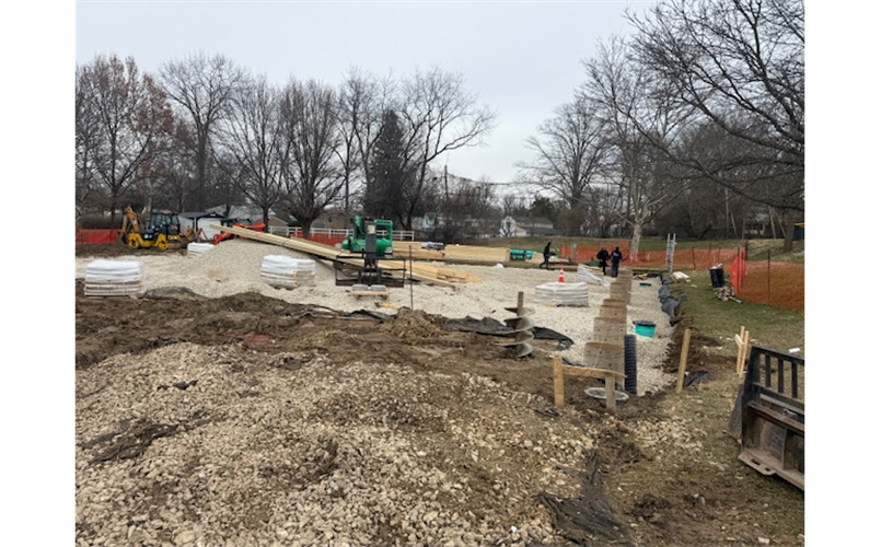 Batting Structure Construction Underway 